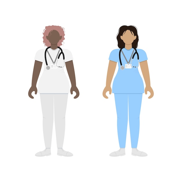 doctor and nurse in uniform