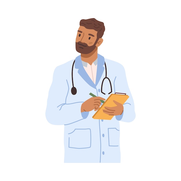 Doctor or practitioner medical worker