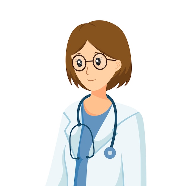 Doctor Profession Character Design Illustration