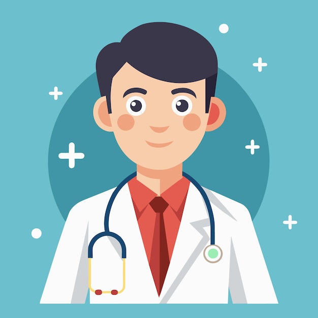 doctor vector flat illustration desi