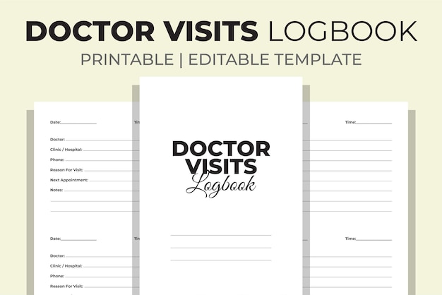 Doctor Visits Logbook