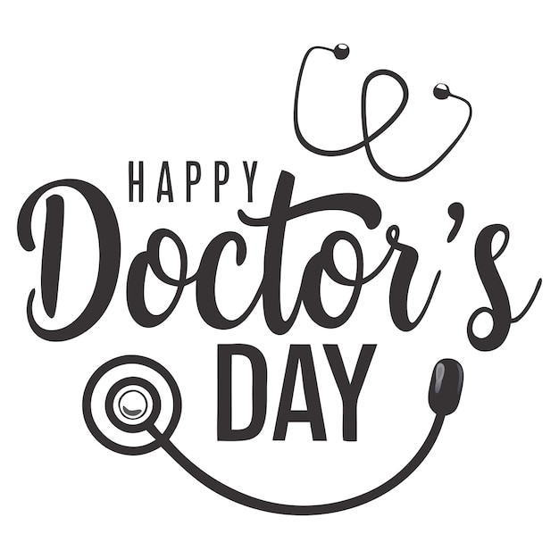 Doctors Day typography