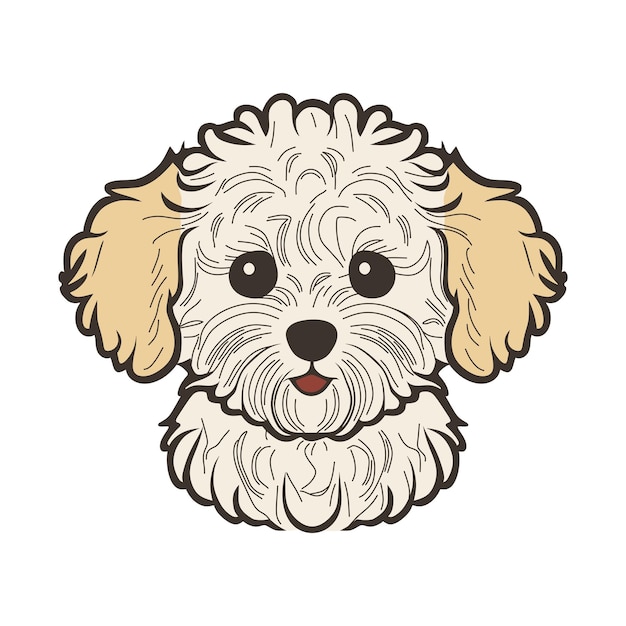 Dog cartoon character