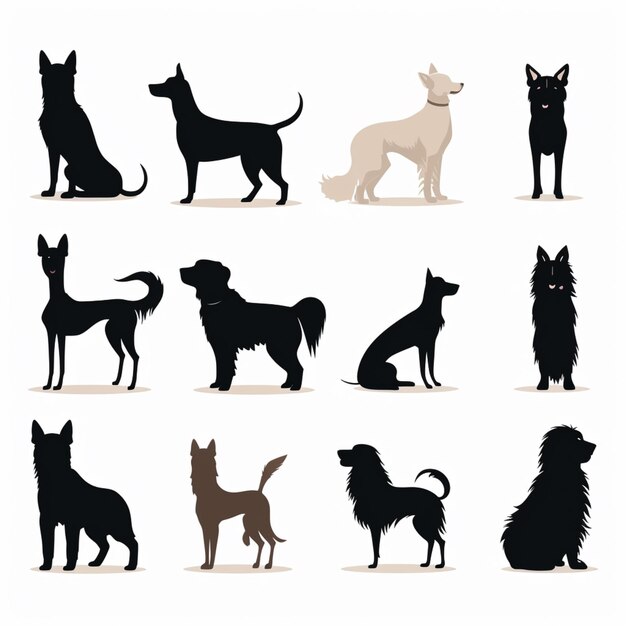 Dog cartoon vector