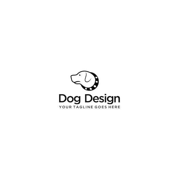 Dog logo Design Vector Template. Dog icon logo vector