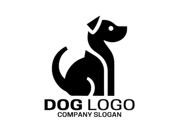 Dog Logo Design Vector Template