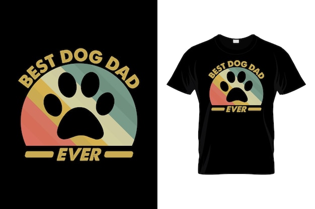 Dog lover tshirt design vector sticker