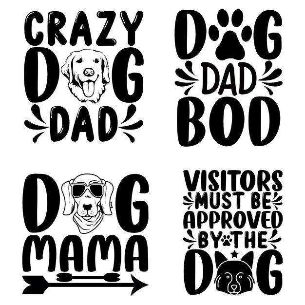 Vector dog mom svg bundle dog svg paw svg dog lover svg