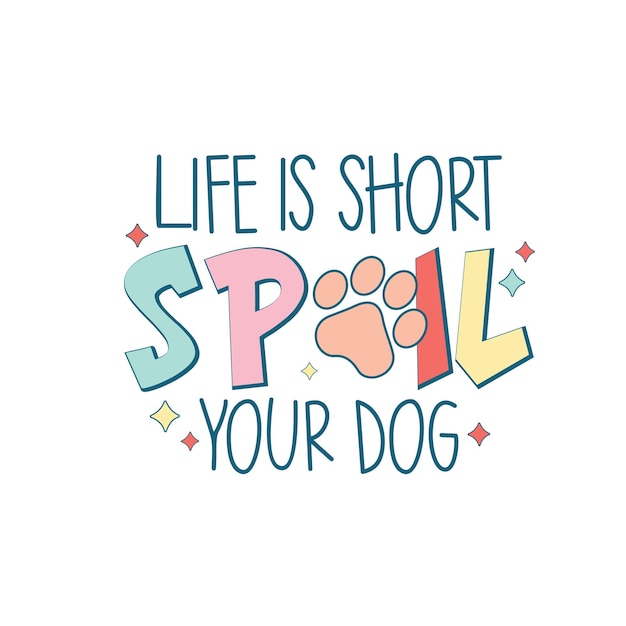 Dog quotes funny svg design