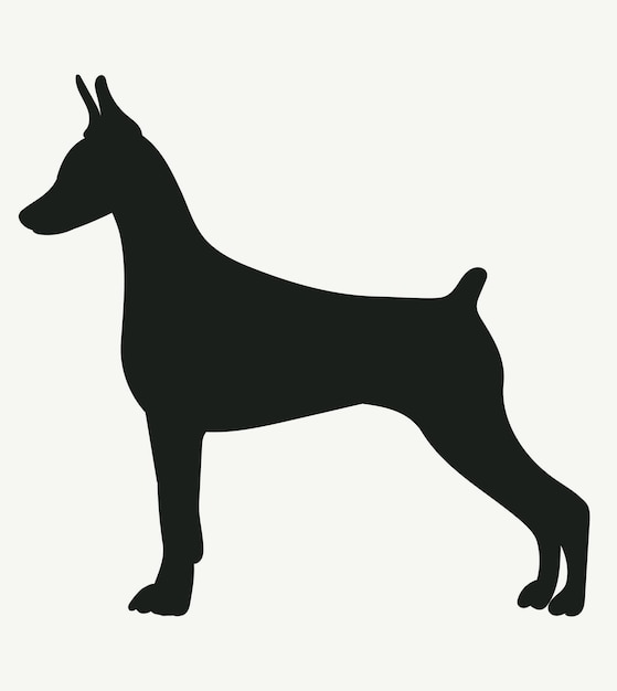 dog silhouette clip art