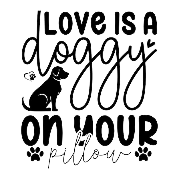 Dog SVG Design