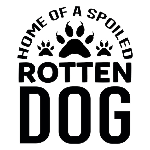 dog svg design