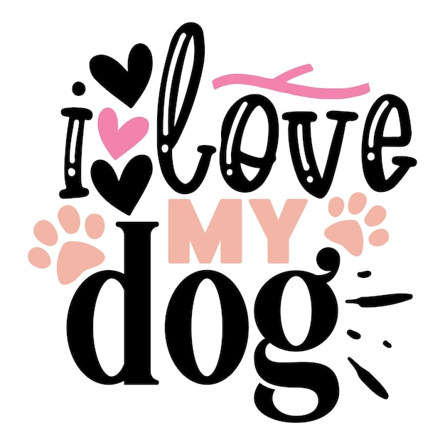 Dog SVG Design