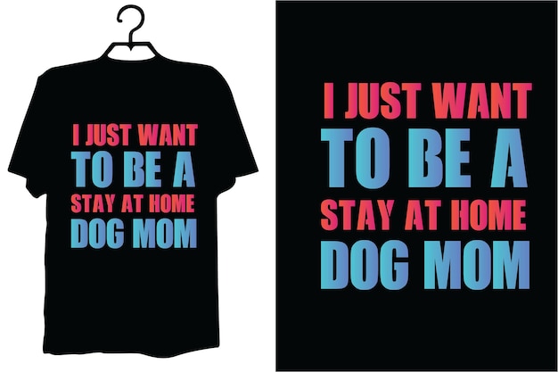 Dog svg t shirt design