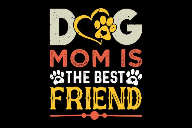 Dog t-shirt design and Dog vector