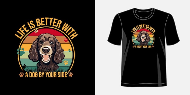 Dog Tshirt Design Dog quotes tshirt design