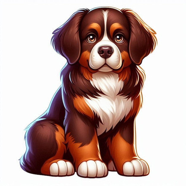 Dog Vector Cartoon illustration