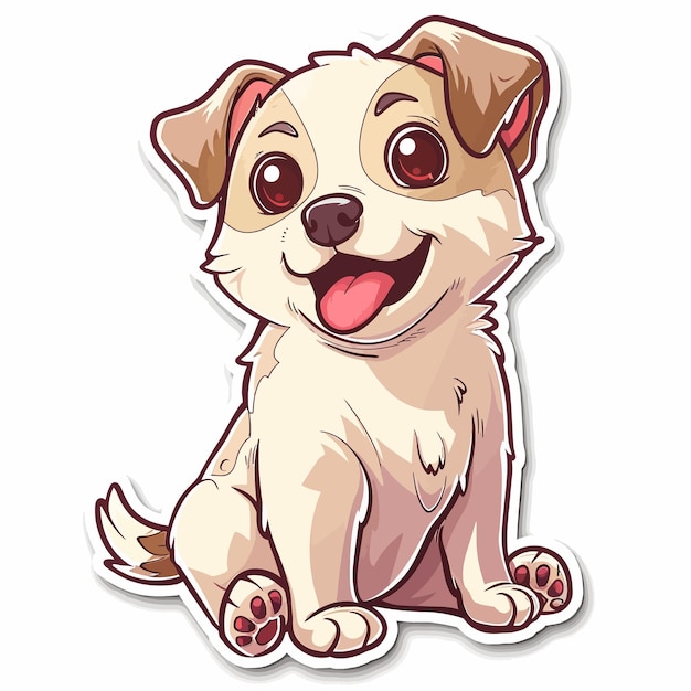 Dog vector cute