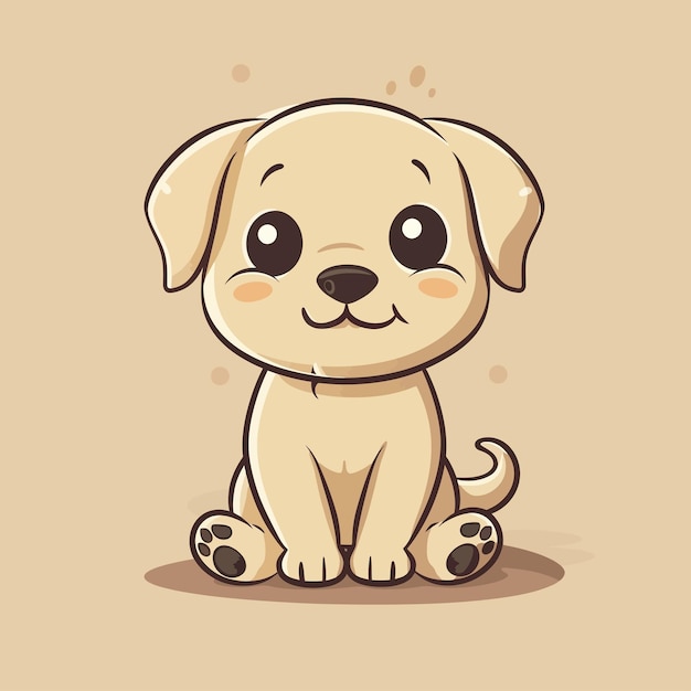 Dog vector cute