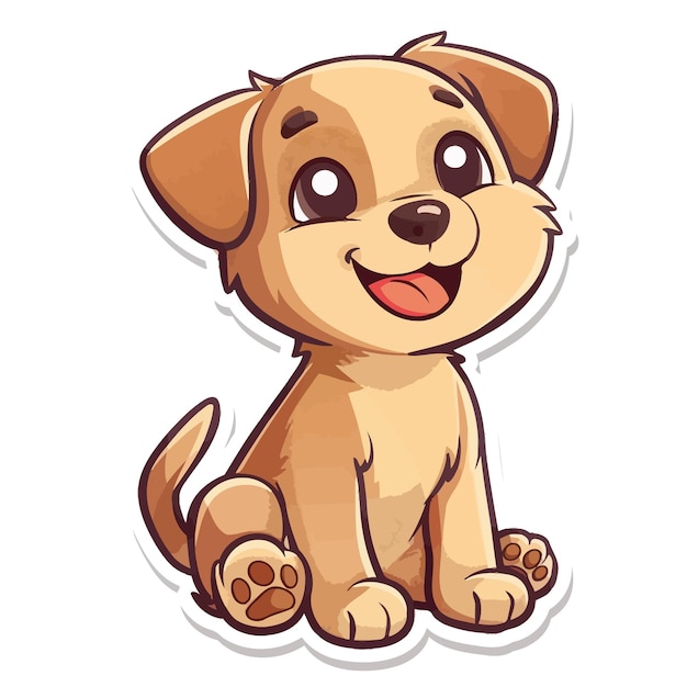 Dog vector cute