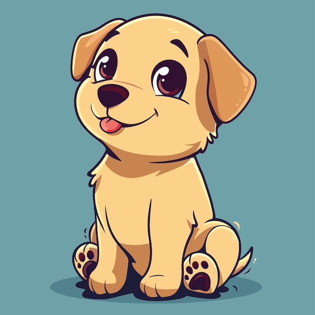 Dog vector cute