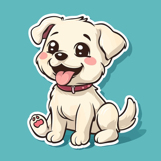 Dog vector cute