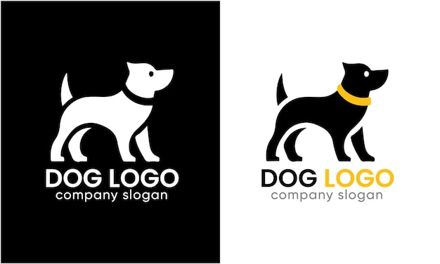 Dog Vector Graphic Logo Art design icon family partner