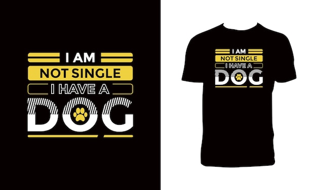 Dog Vector T Shirt Design