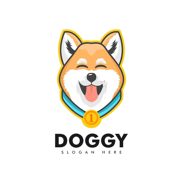 DOGGY CHARACTER LOGO