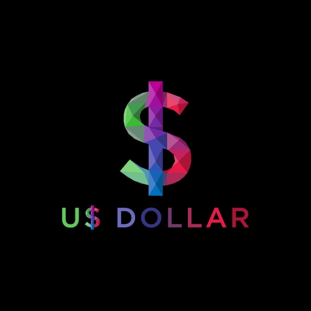 Dollar Sign Polygonal