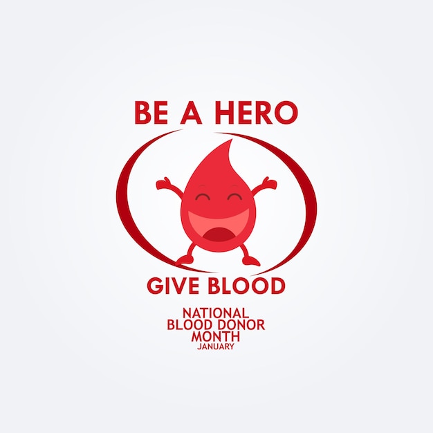 Vector donate blood for sharing love blood donation vector sign and symbol