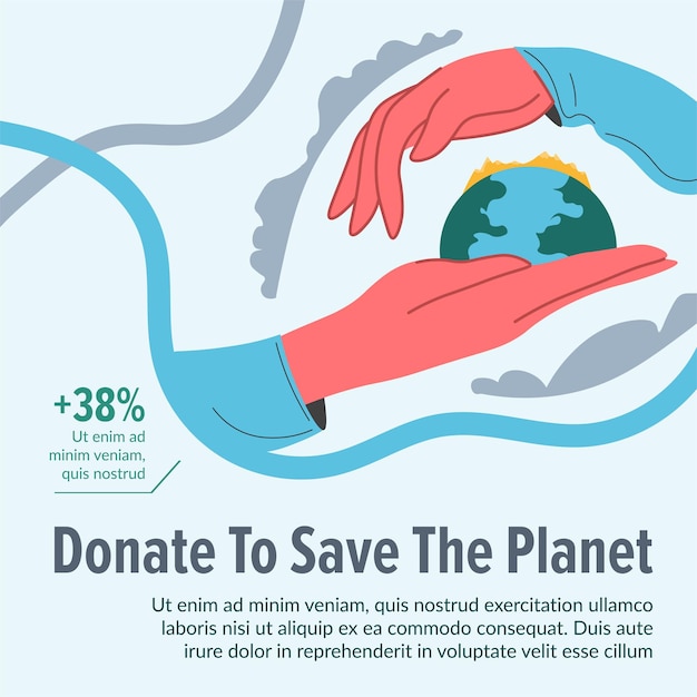 Donate to save the planet charity organization