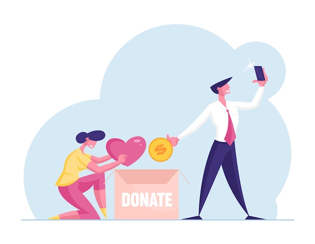 Donation and Altruism Concept