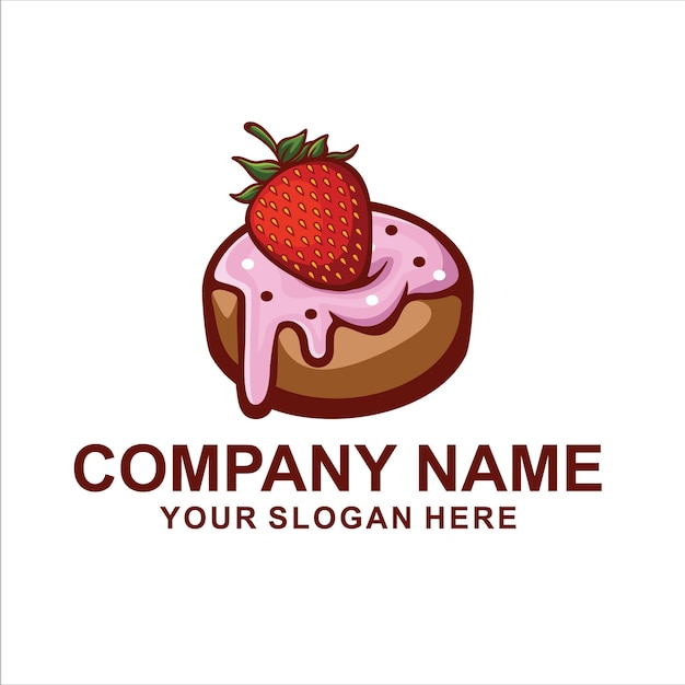 donut cake logo 