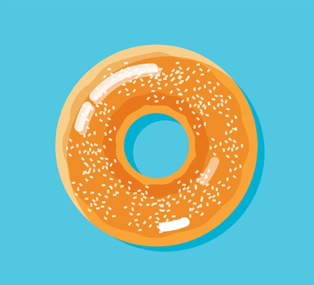 donut isolate element vector illustration