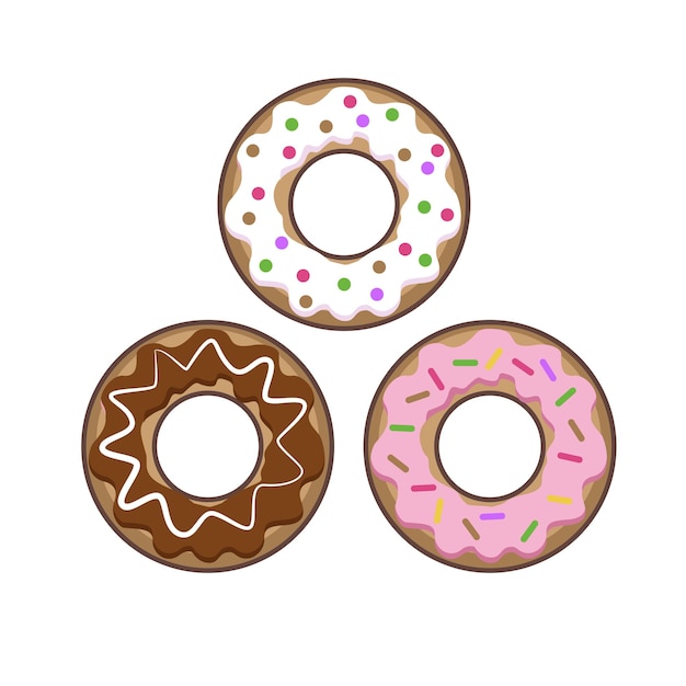 Donut Logo design template. Design elements for restaurant