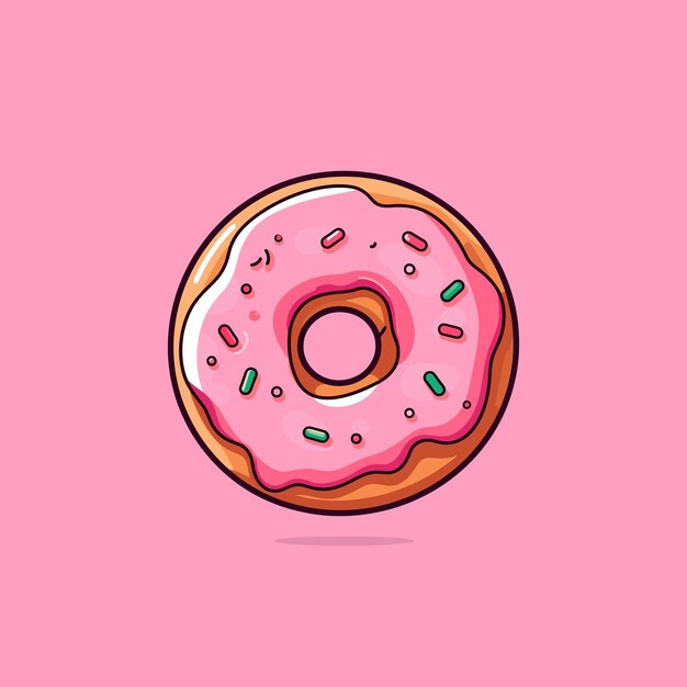 Vector donuts vector illustration