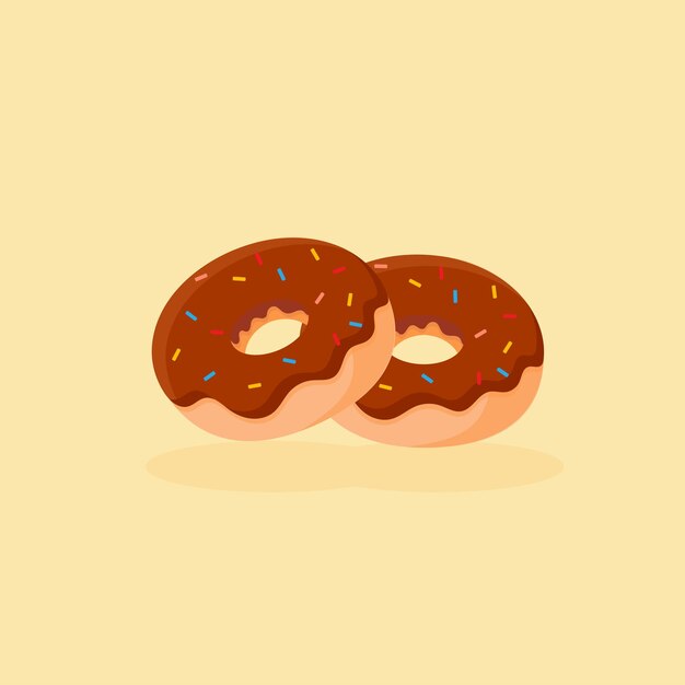 Vector donuts vector