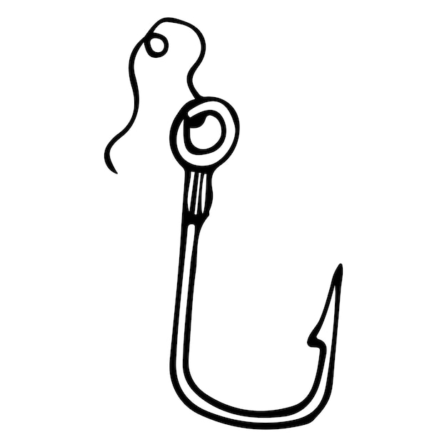 Doodle hook illustration