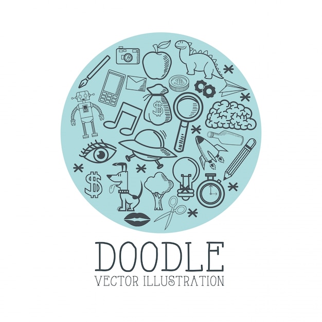 Doodle icon design