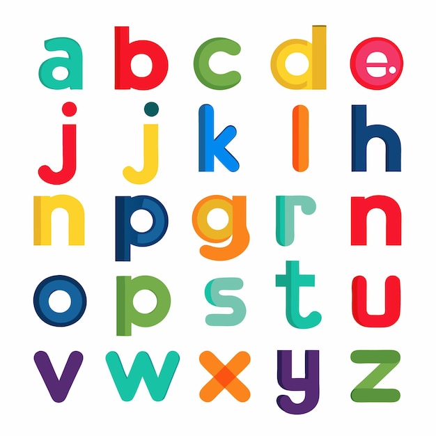 doodle letter set