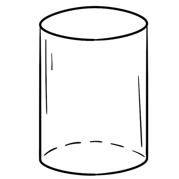 Doodle sticker cylinder with math lesson