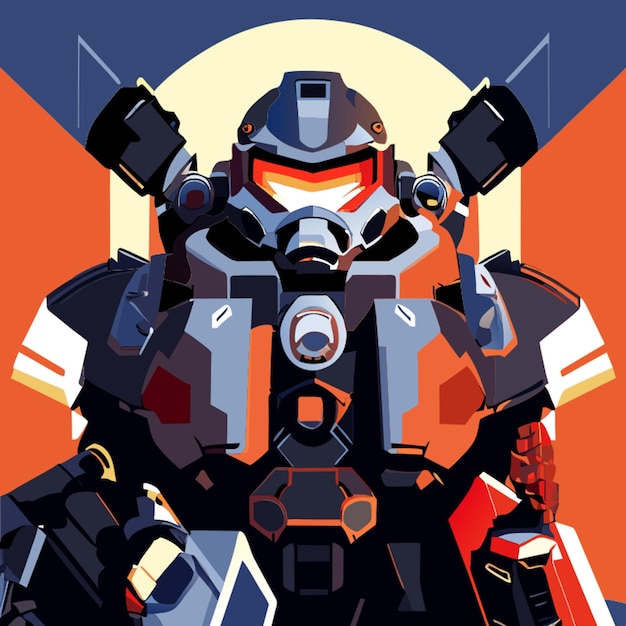 doomsday mech vector illustration