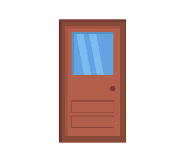 Door illustrated