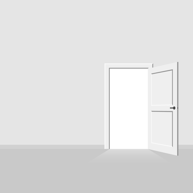 door interior illustration