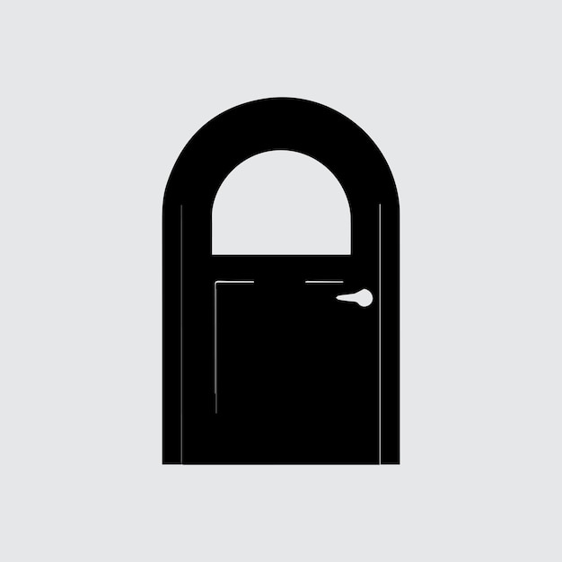 Door Minimal Logo Icon