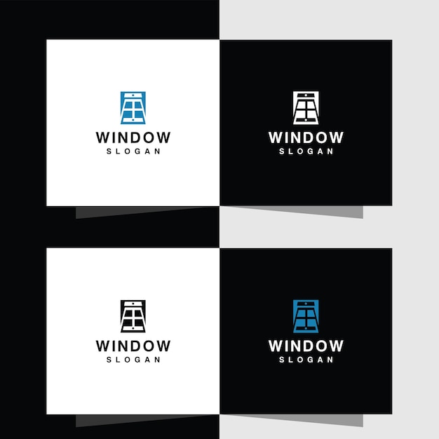 Door vector logo graphic design