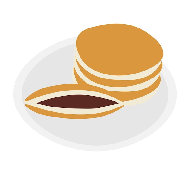 Vector dorayaki