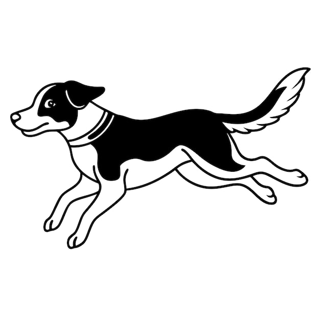 Dorkie dog swims icon vector