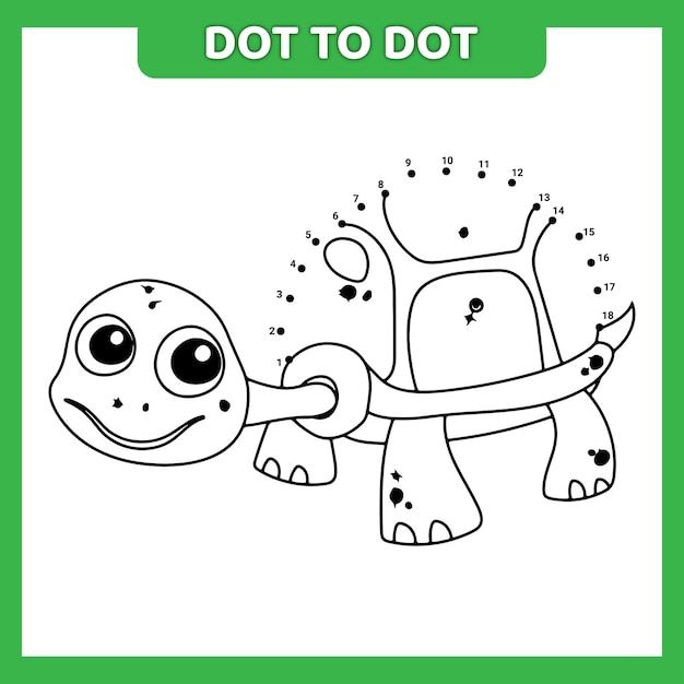 Dot To Dot Ocean Animals